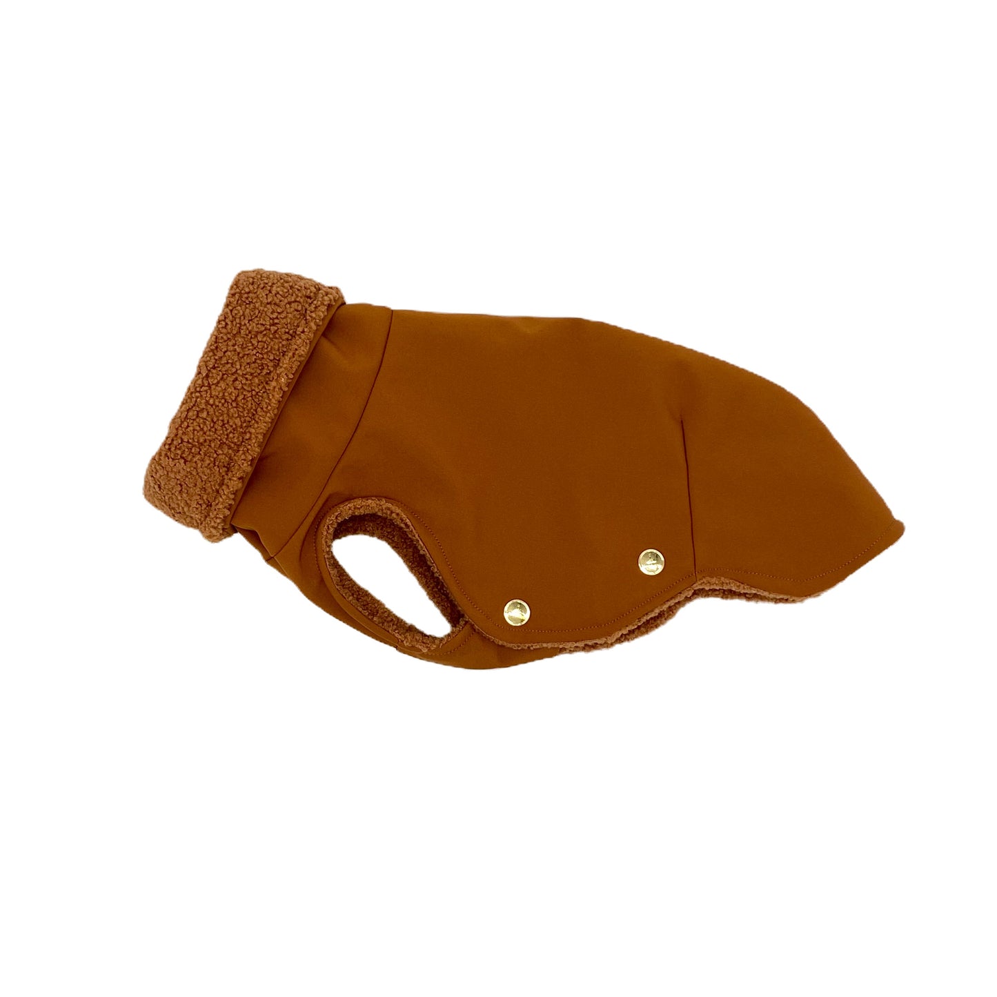 Iggy Hundemantel Softshell COGNAC +Teddy