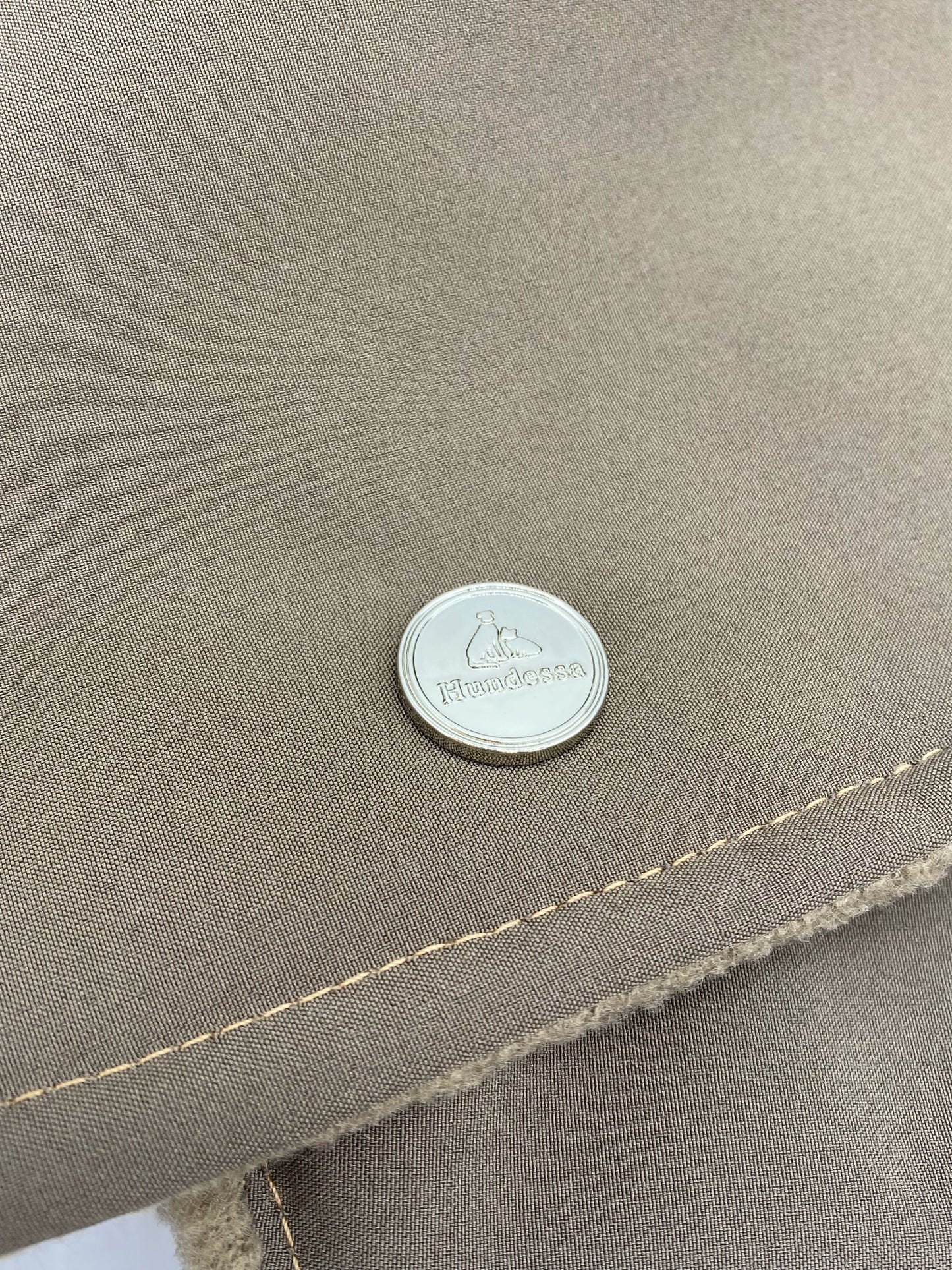 Hundemantel Softshell TAUPE – Ansicht 4