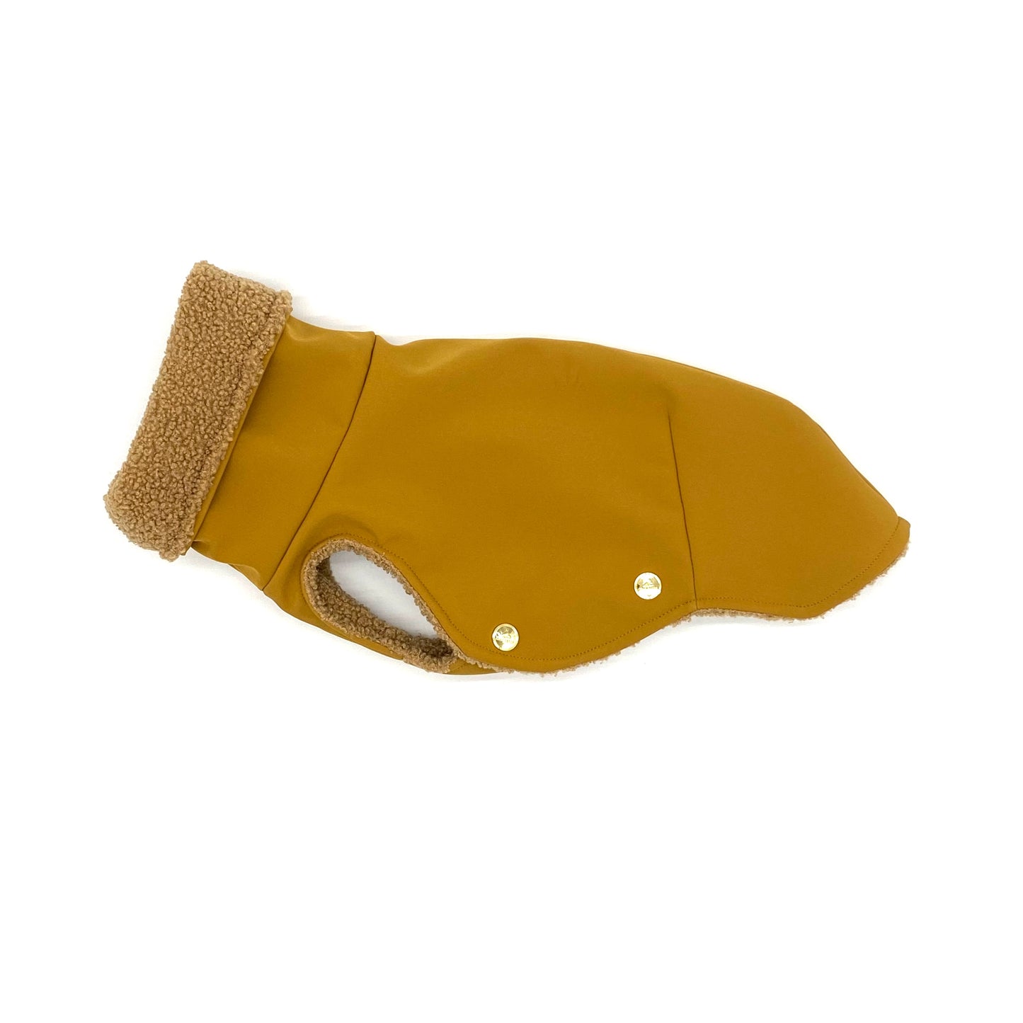 Iggy Hundemantel Softshell SENFGELB +Teddy