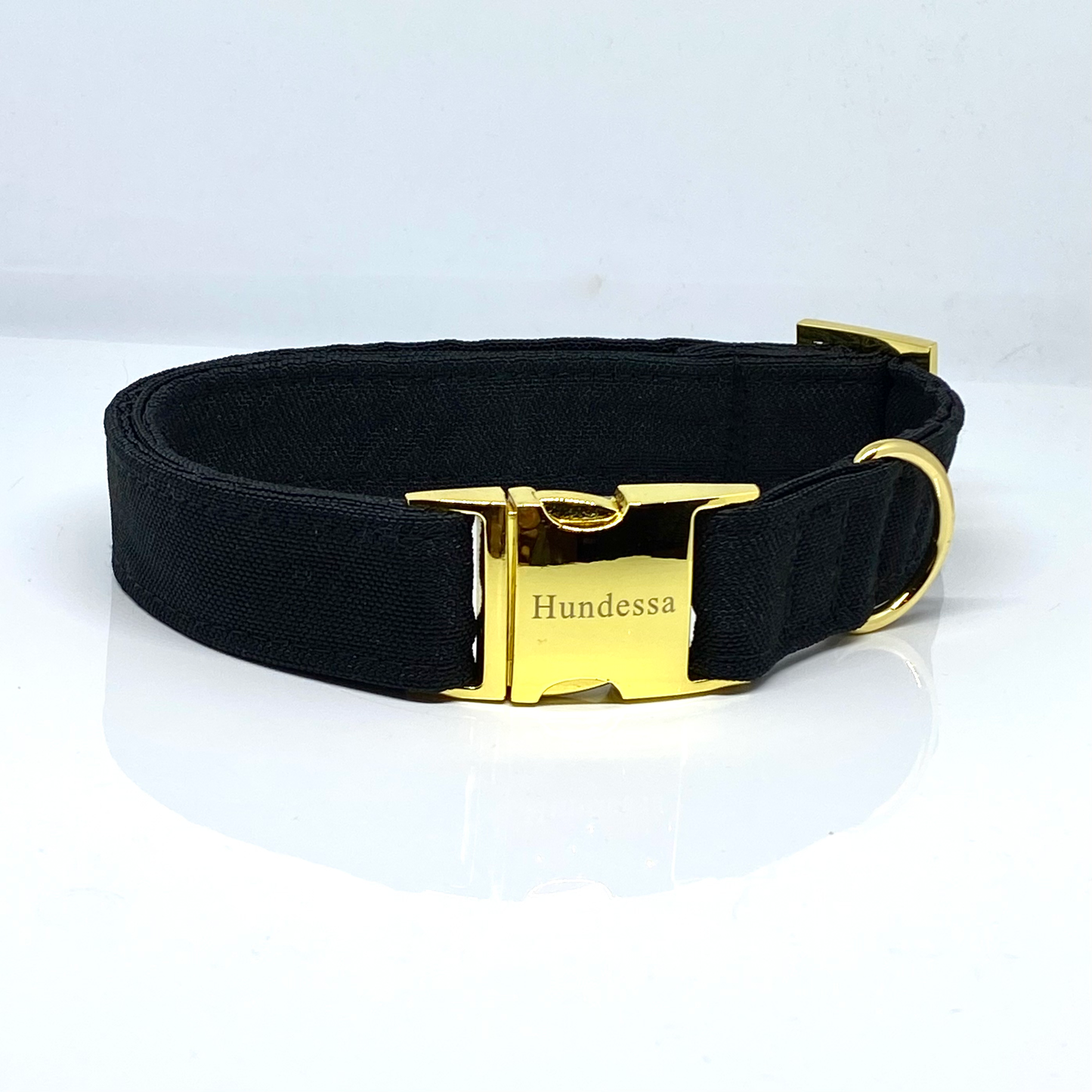 Halsband Klickverschluss BLACK
