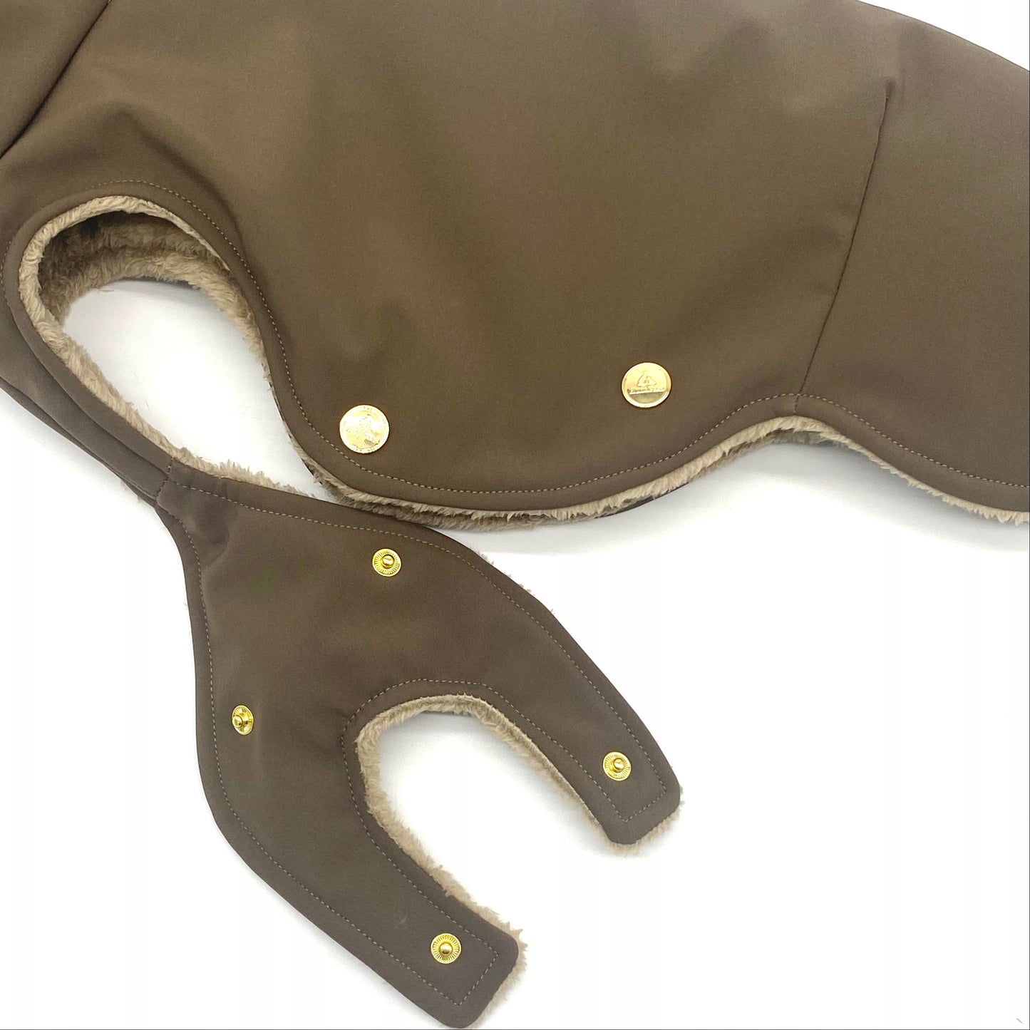 Iggy Hundemantel Softshell TAUPE – Ansicht 3