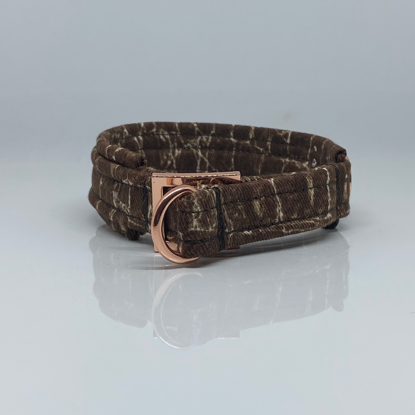 Unterlegtes Halsband KROKO – Ansicht 4