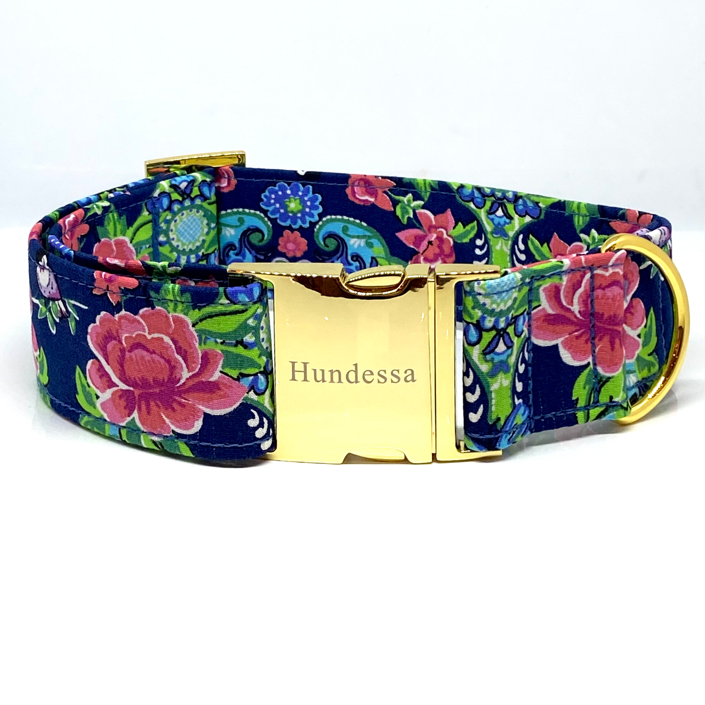Halsband Klickverschluss BOTANIC BLUE