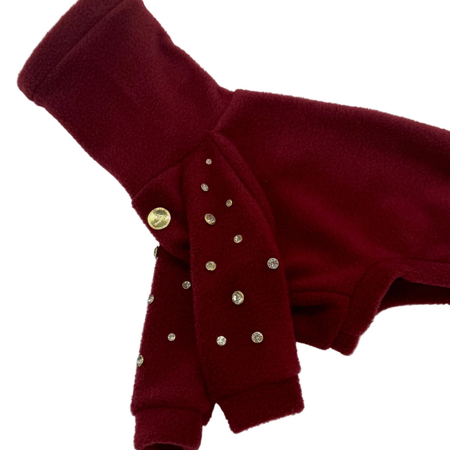 Pullover Fleece WEINROT