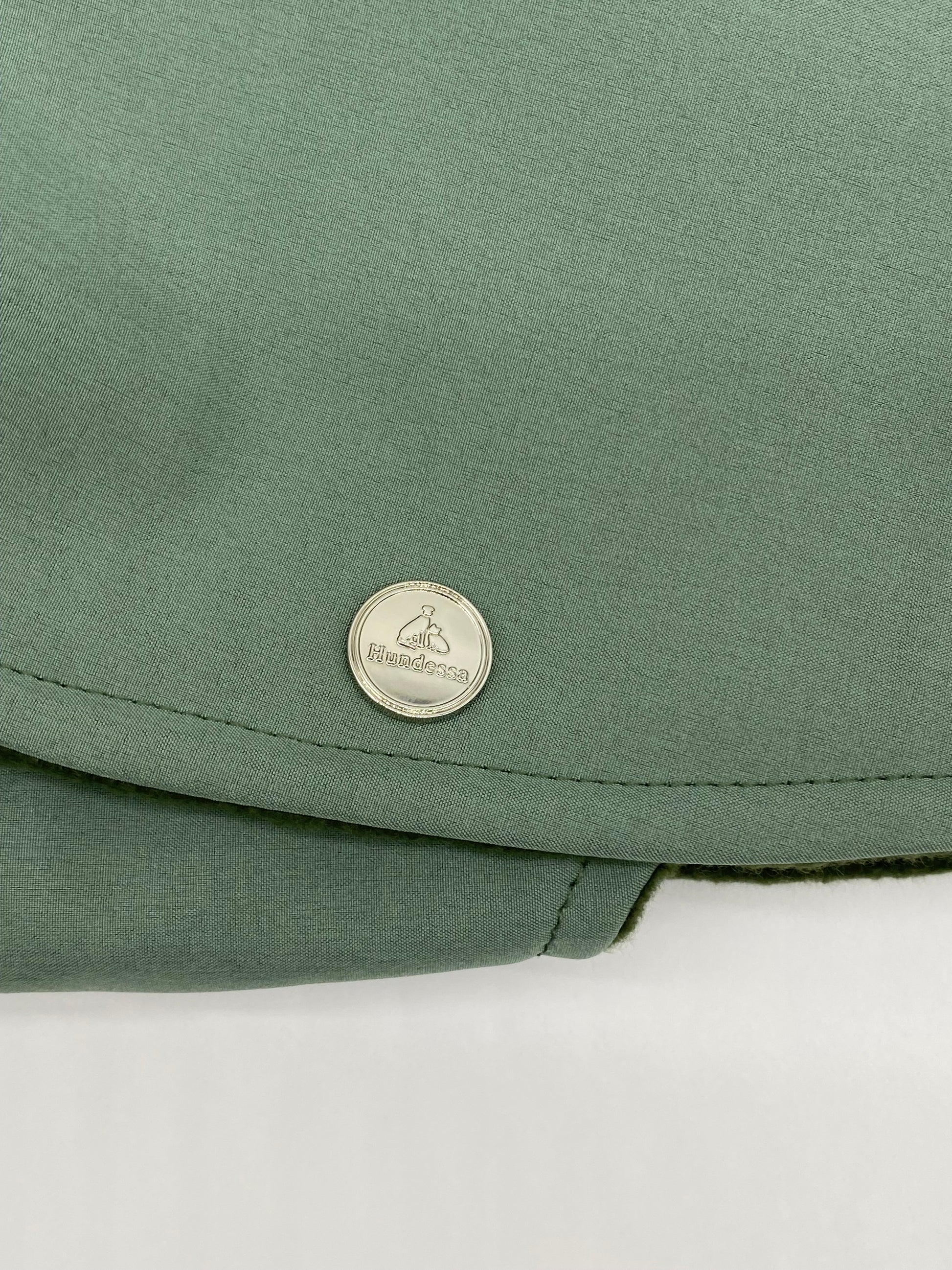 Hundemantel Softshell ALTGRÜN – Ansicht 3