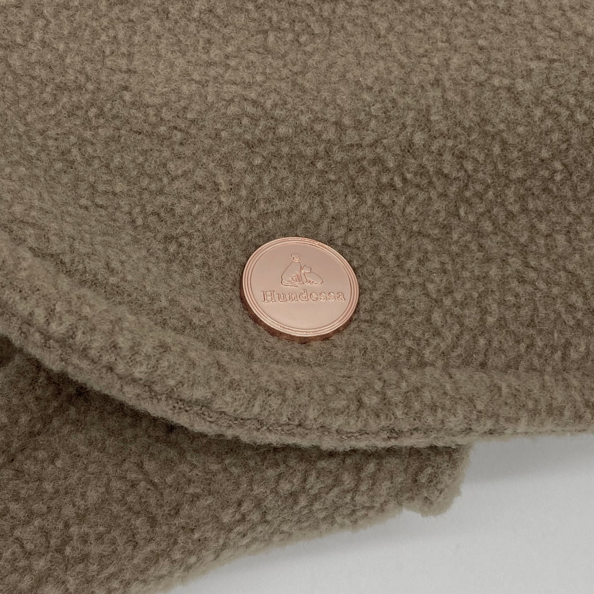 Hundemantel Fleece TOFFEE – Ansicht 3