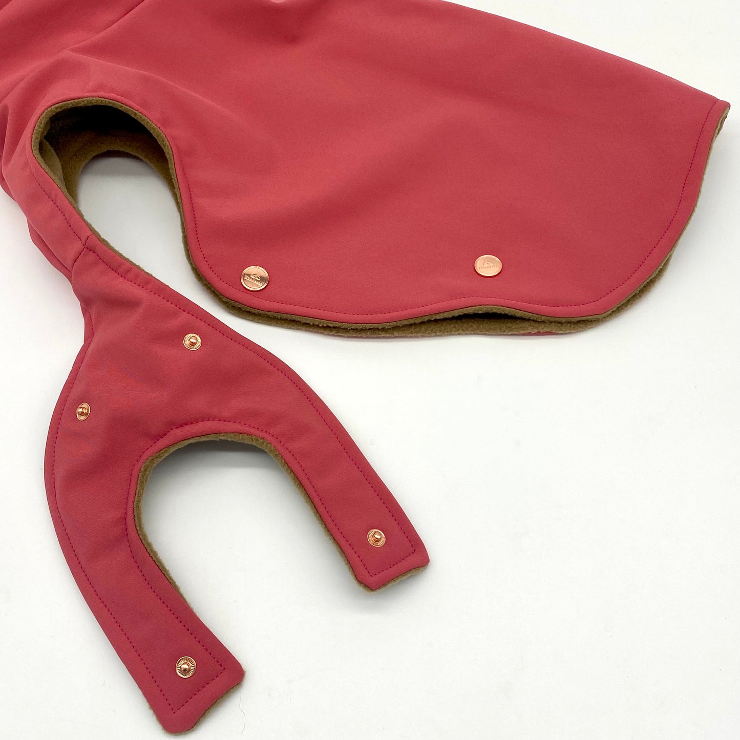 Frenchie Hundemantel Softshell CANDY – Ansicht 3