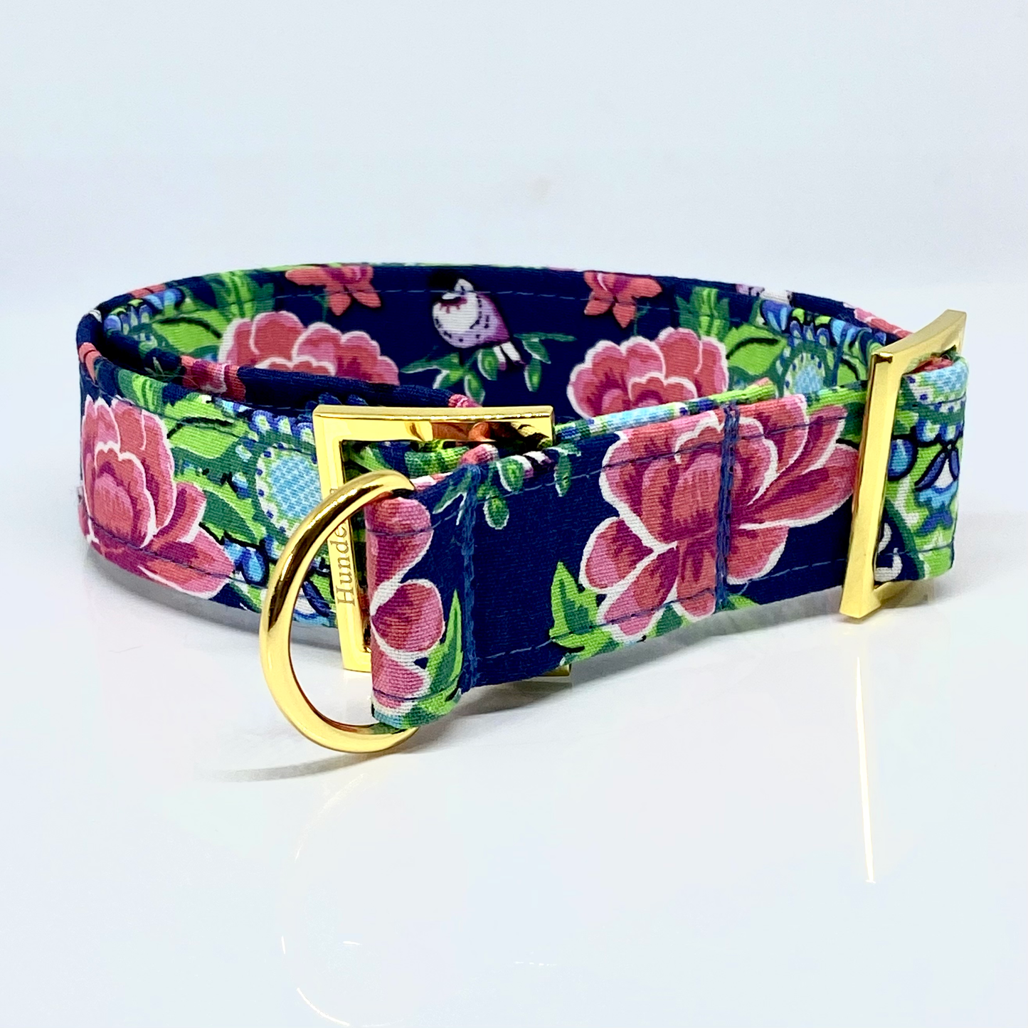 Zugstopphalsband BOTANIC BLUE