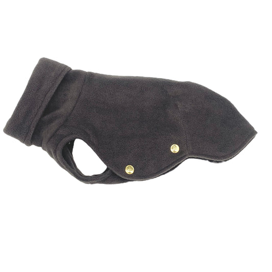 Iggy Hundemantel Fleece ANTHRAZIT – Ansicht 1
