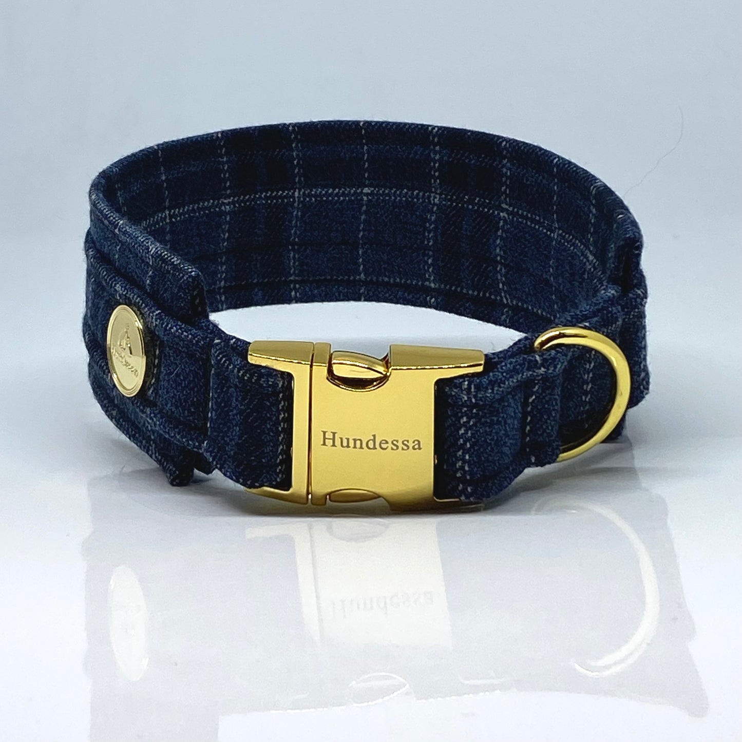 Unterlegtes Halsband MIDNIGHT CHECK – Ansicht 3