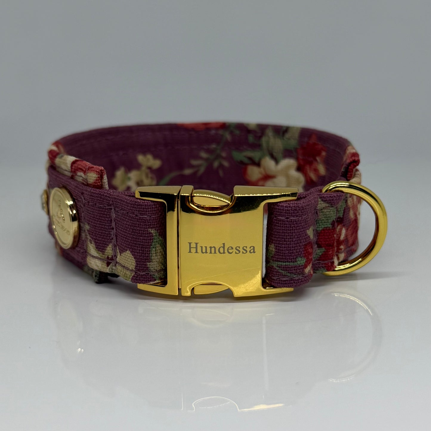 Unterlegtes Halsband PURPLE BOUQUET – Ansicht 3