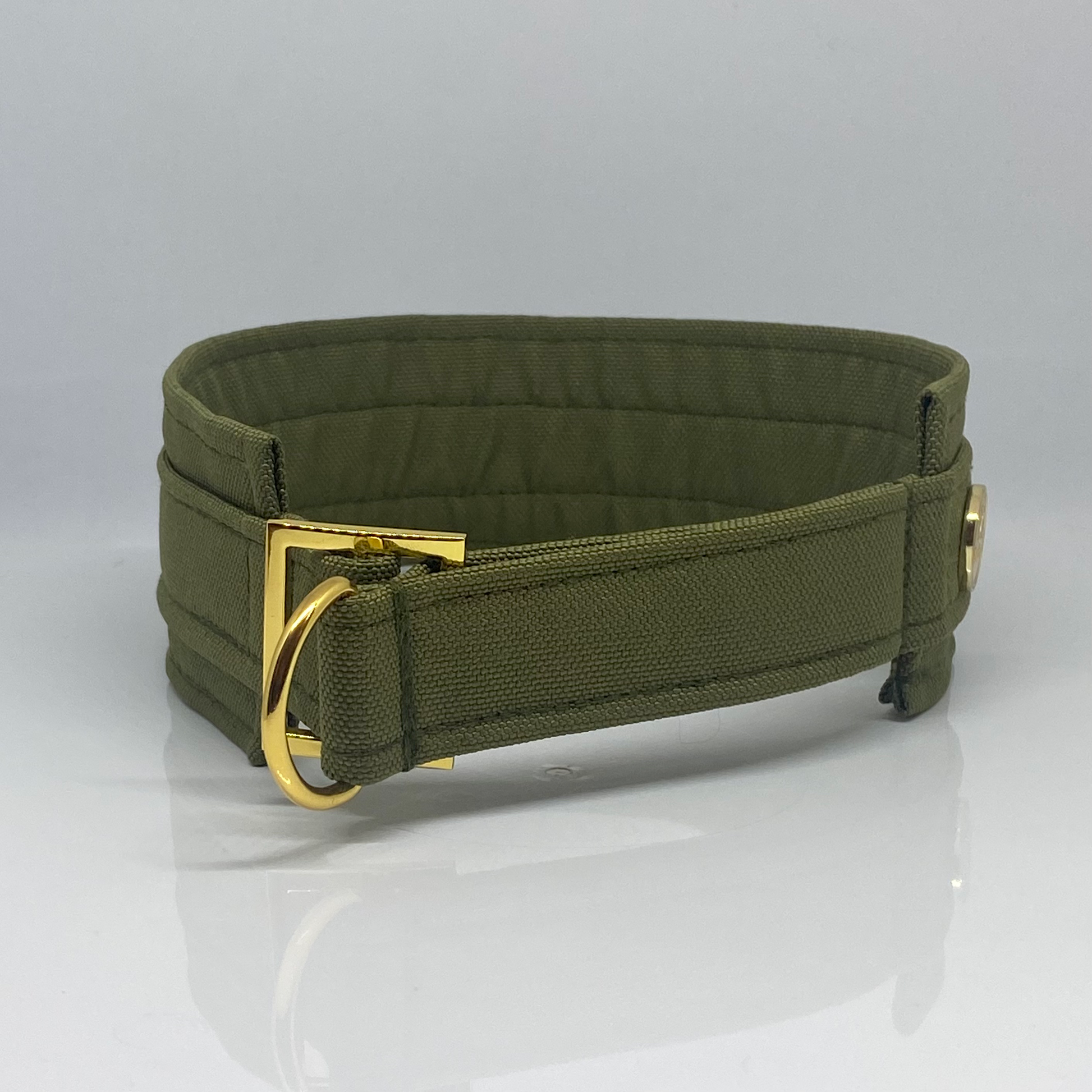 Unterlegtes Halsband OLIVE – Ansicht 2