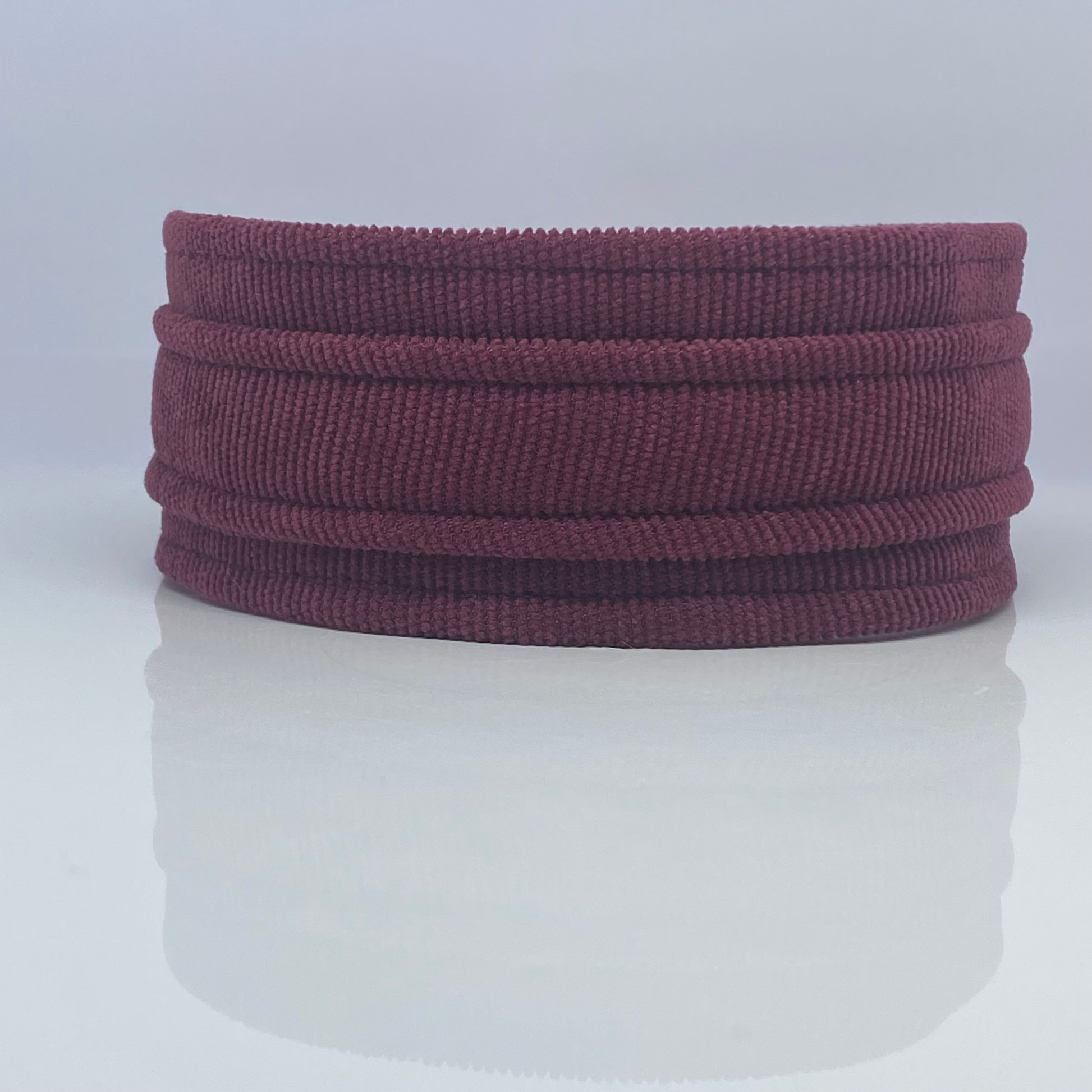 Unterlegtes Halsband Cord RUBIN – Ansicht 1