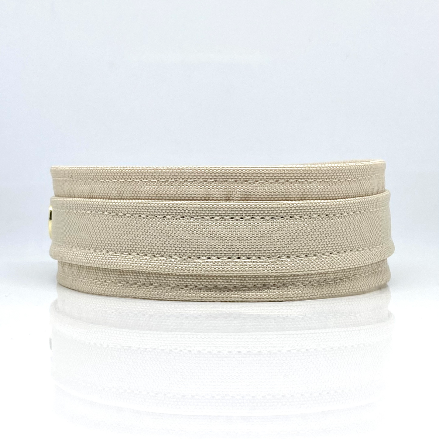 Unterlegtes Halsband CHAMPAGNER – Ansicht 1