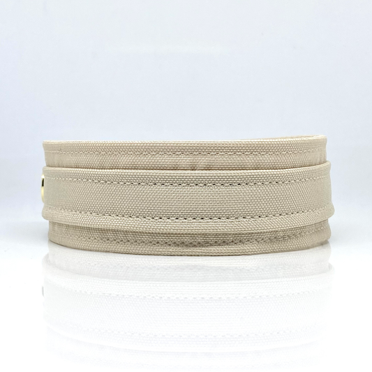 Unterlegtes Halsband CHAMPAGNER – Ansicht 1