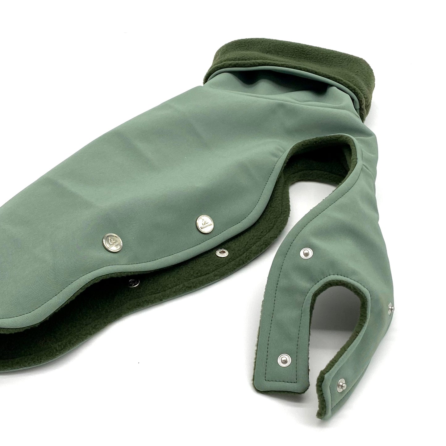 Hundemantel Softshell ALTGRÜN – Ansicht 5