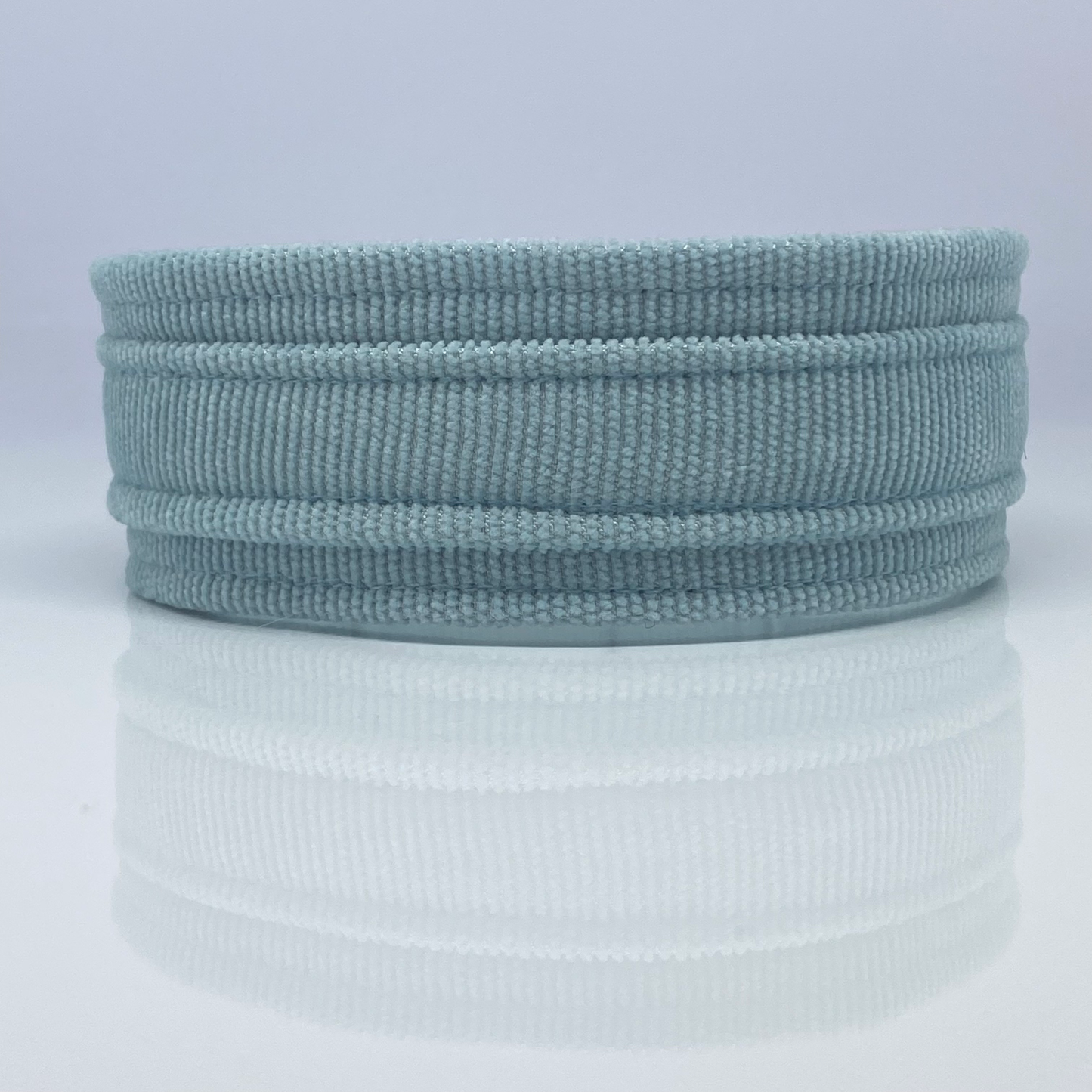 Unterlegtes Halsband Cord BABYBLAU – Ansicht 1