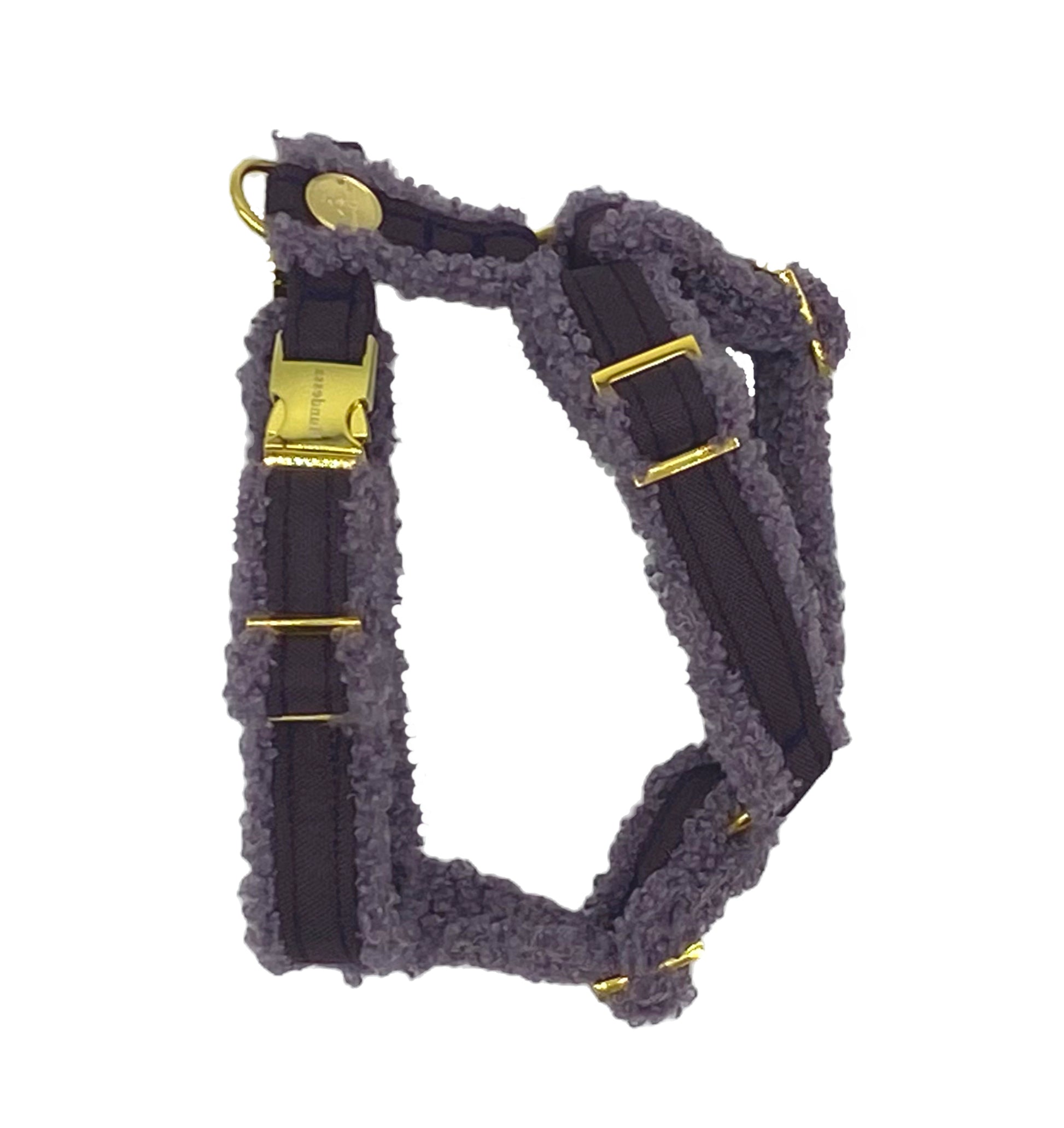 Unterlegtes Geschirr MULBERRY + Teddy PURPLE