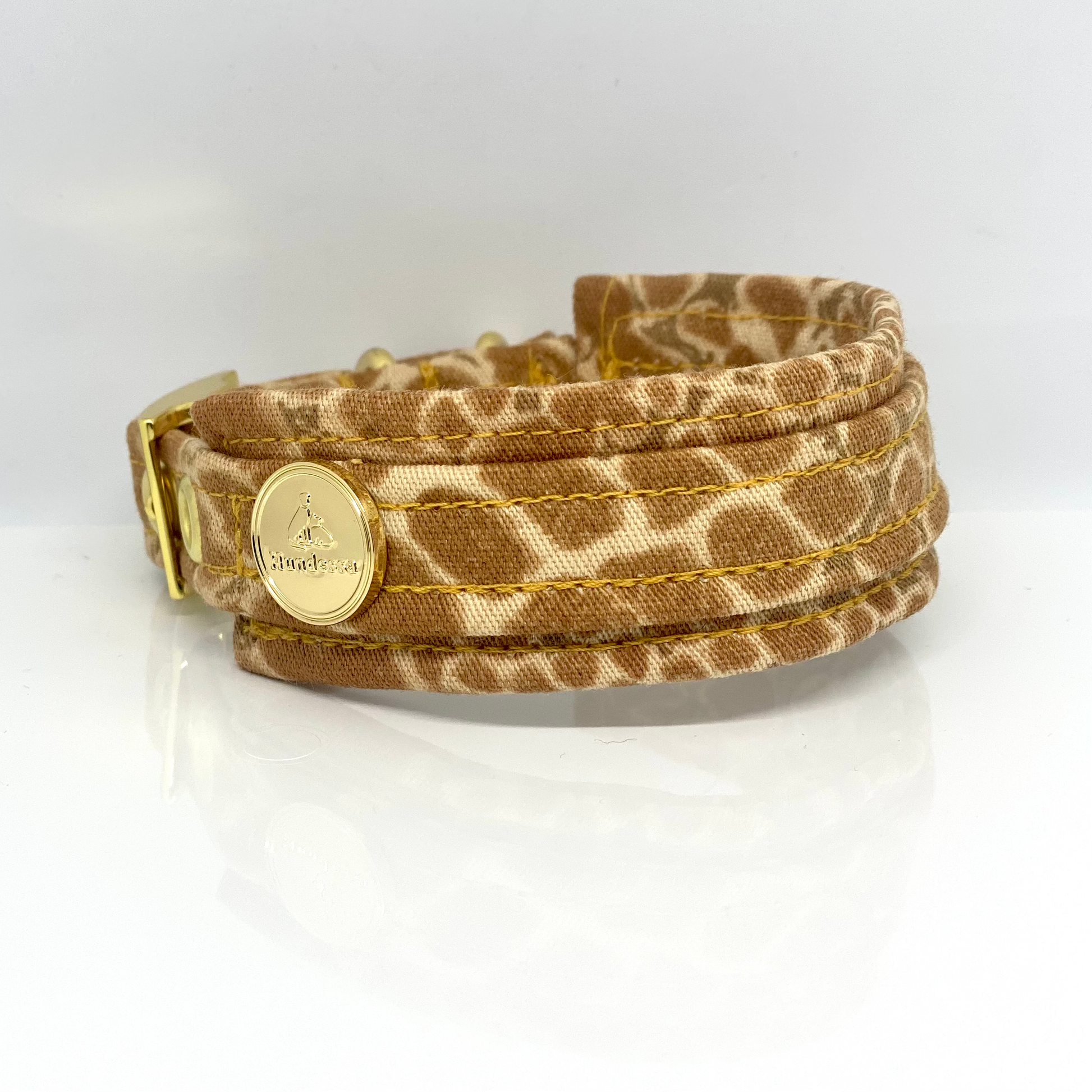 Unterlegtes Halsband GIRAFFE – Ansicht 2
