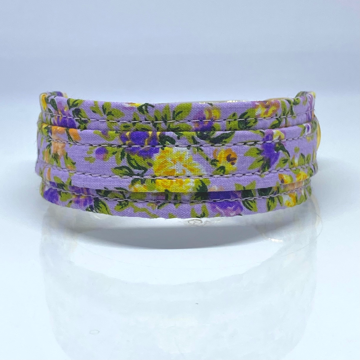 Unterlegtes Halsband PURPLE SUMMER – Ansicht 1