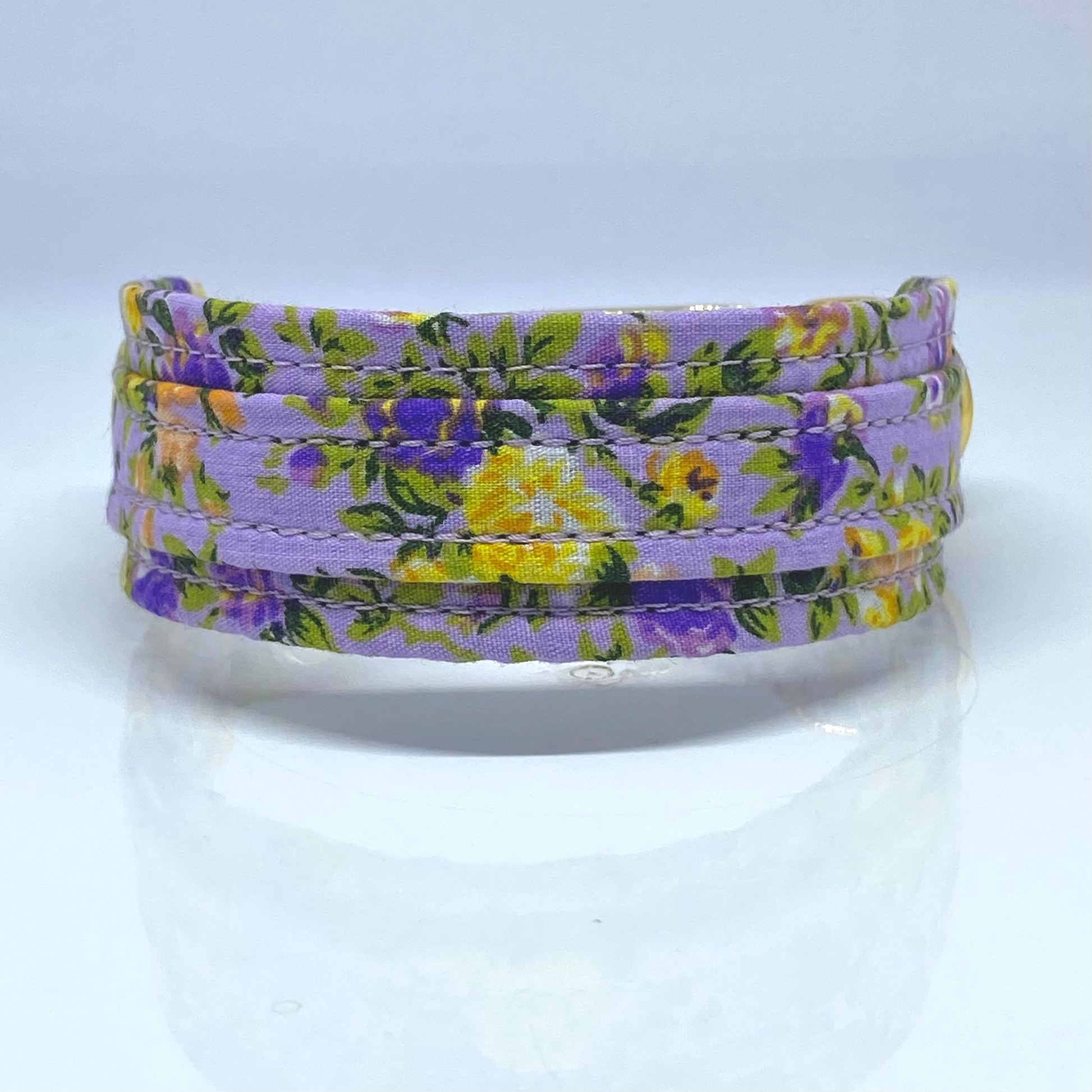Unterlegtes Halsband PURPLE SUMMER – Ansicht 1
