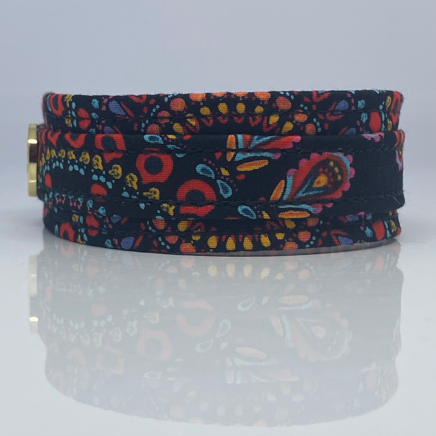 Unterlegtes Halsband COLORFUL MANDALA – Ansicht 1