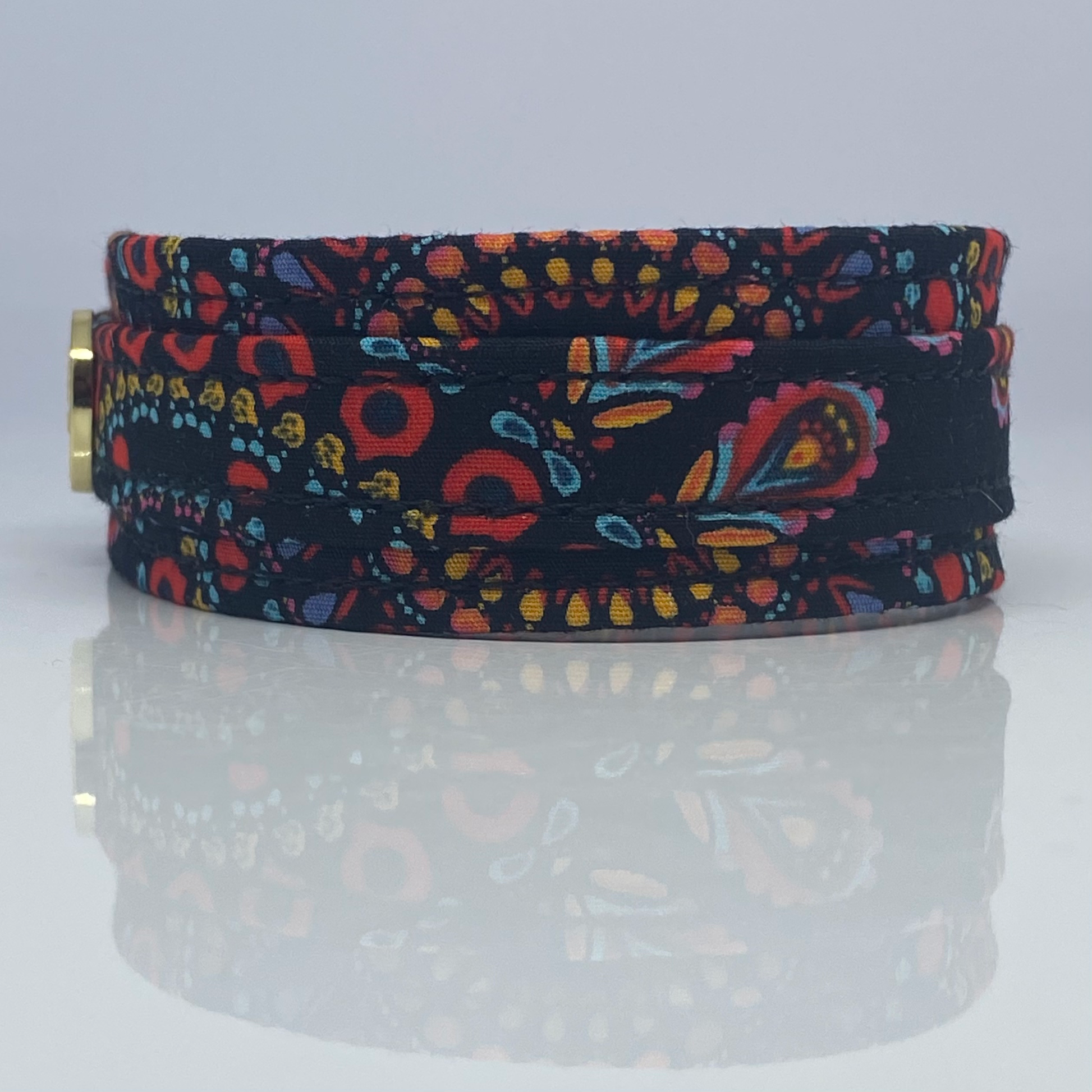Unterlegtes Halsband COLORFUL MANDALA – Ansicht 1