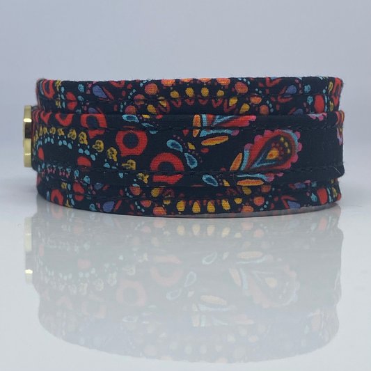 Unterlegtes Halsband COLORFUL MANDALA – Ansicht 1