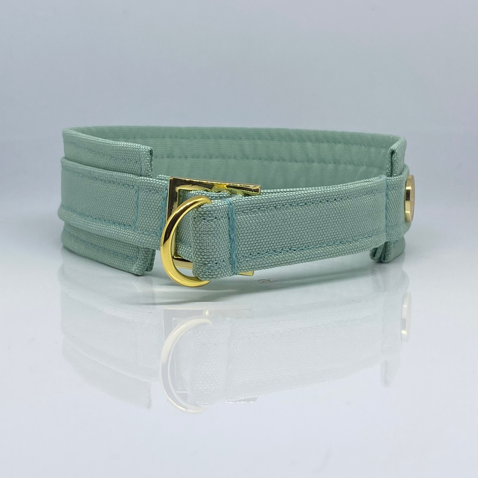Unterlegtes Halsband EUKALYPTUS – Ansicht 2