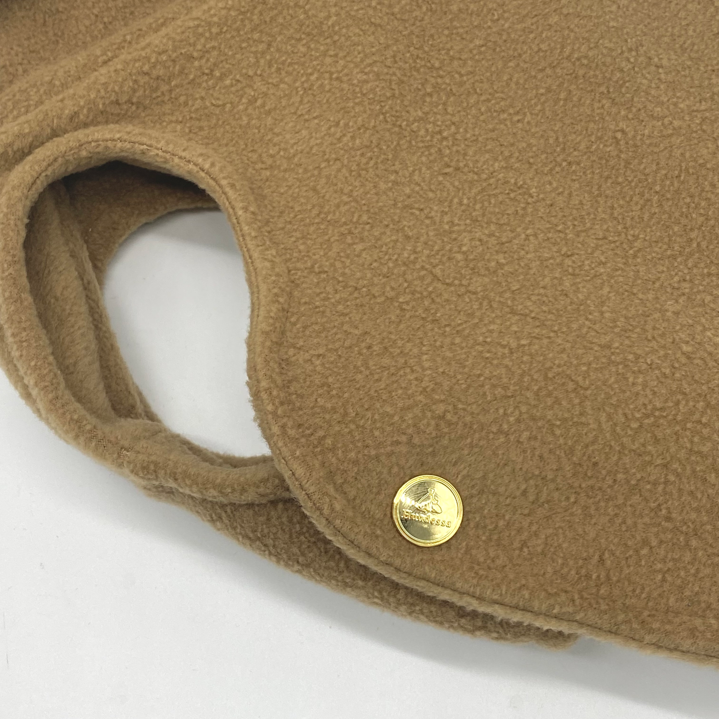 Iggy Fleece Mantel TOFFEE – Ansicht 2