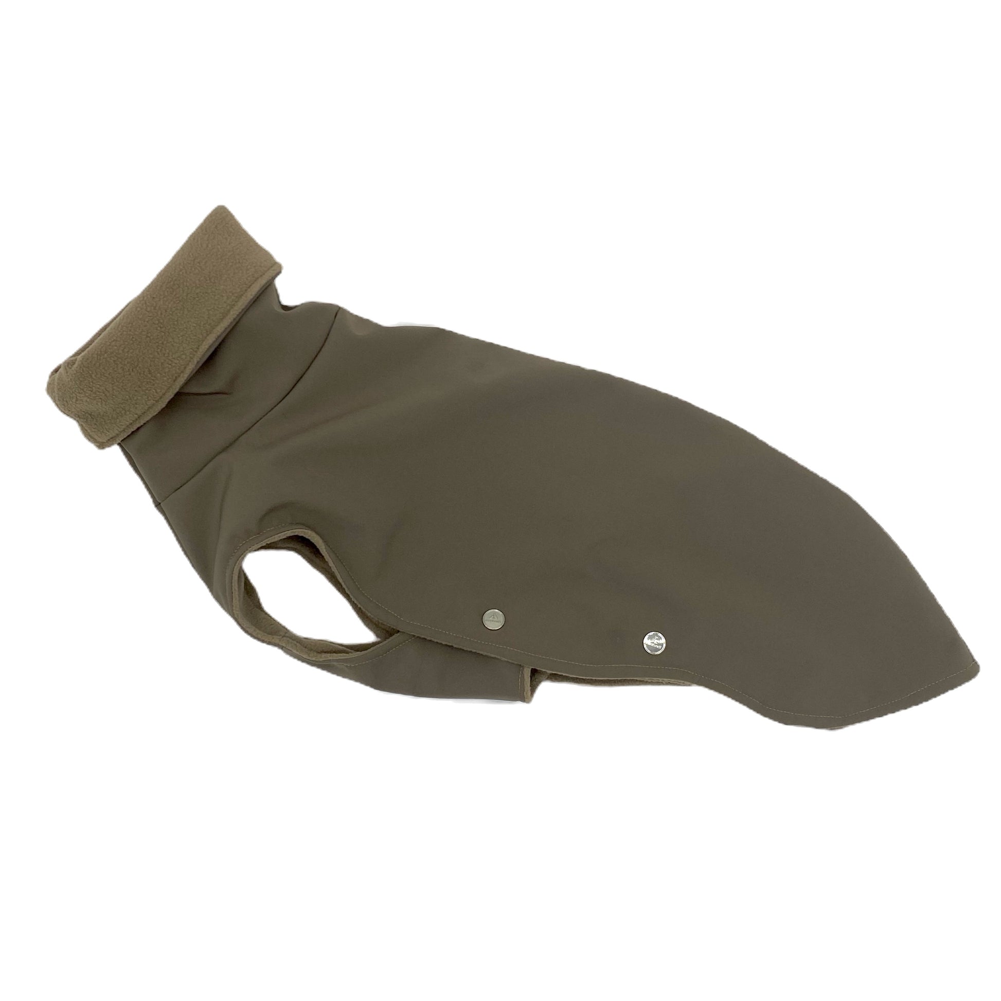 Hundemantel Softshell TAUPE – Ansicht 1