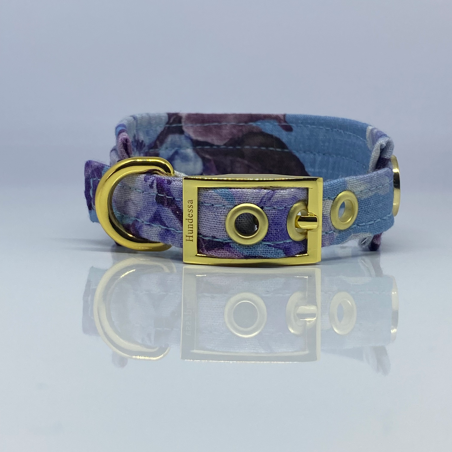 Unterlegtes Halsband FLEUR AQUARELLE – Ansicht 3