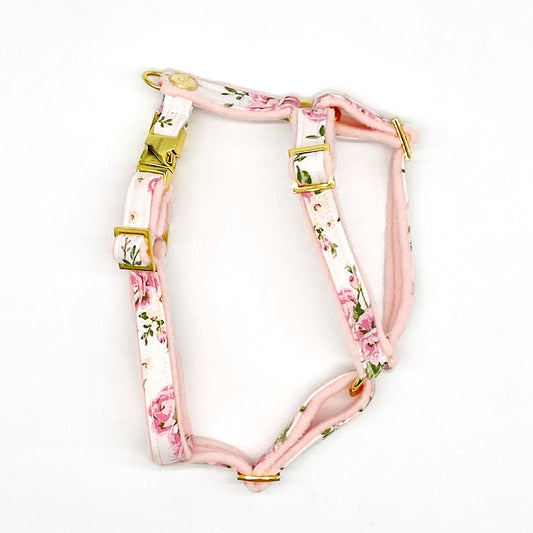 Unterlegtes Geschirr LOVE + Fleece BABYROSA