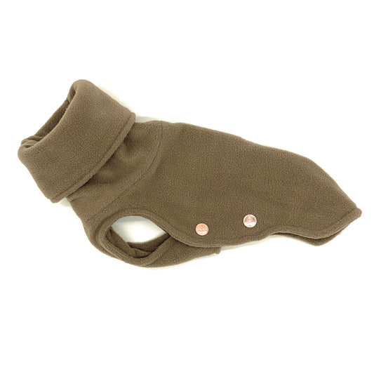 Hundemantel Fleece TOFFEE – Ansicht 1