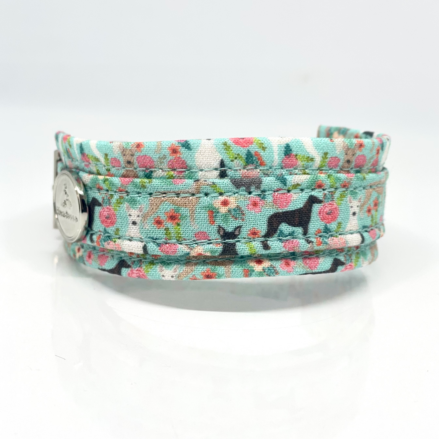 Unterlegtes Halsband WINDHUND – Ansicht 1