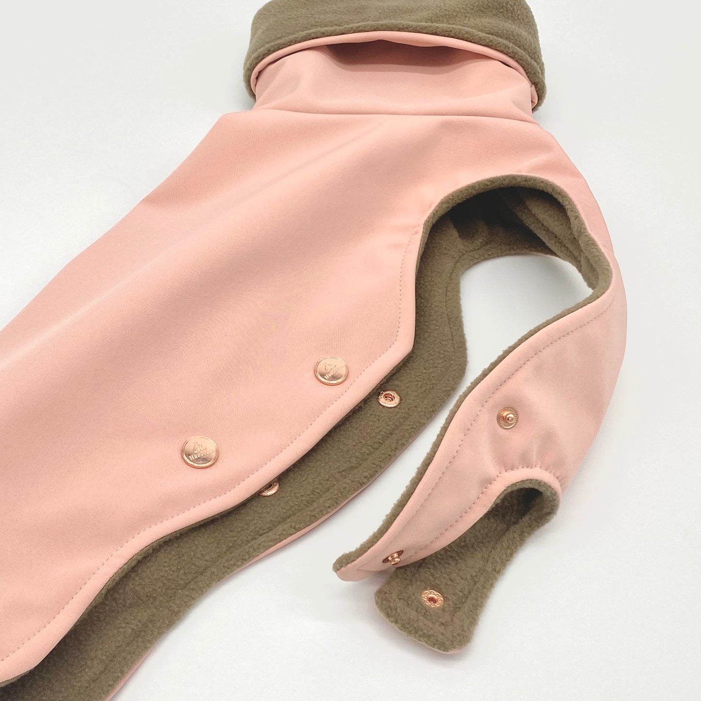 Hundemantel Softshell ROSA – Ansicht 3