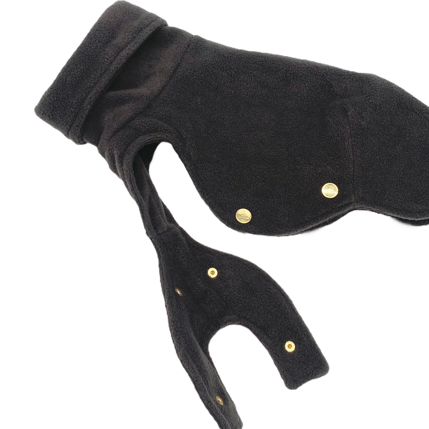 Iggy Hundemantel Fleece ANTHRAZIT – Ansicht 2