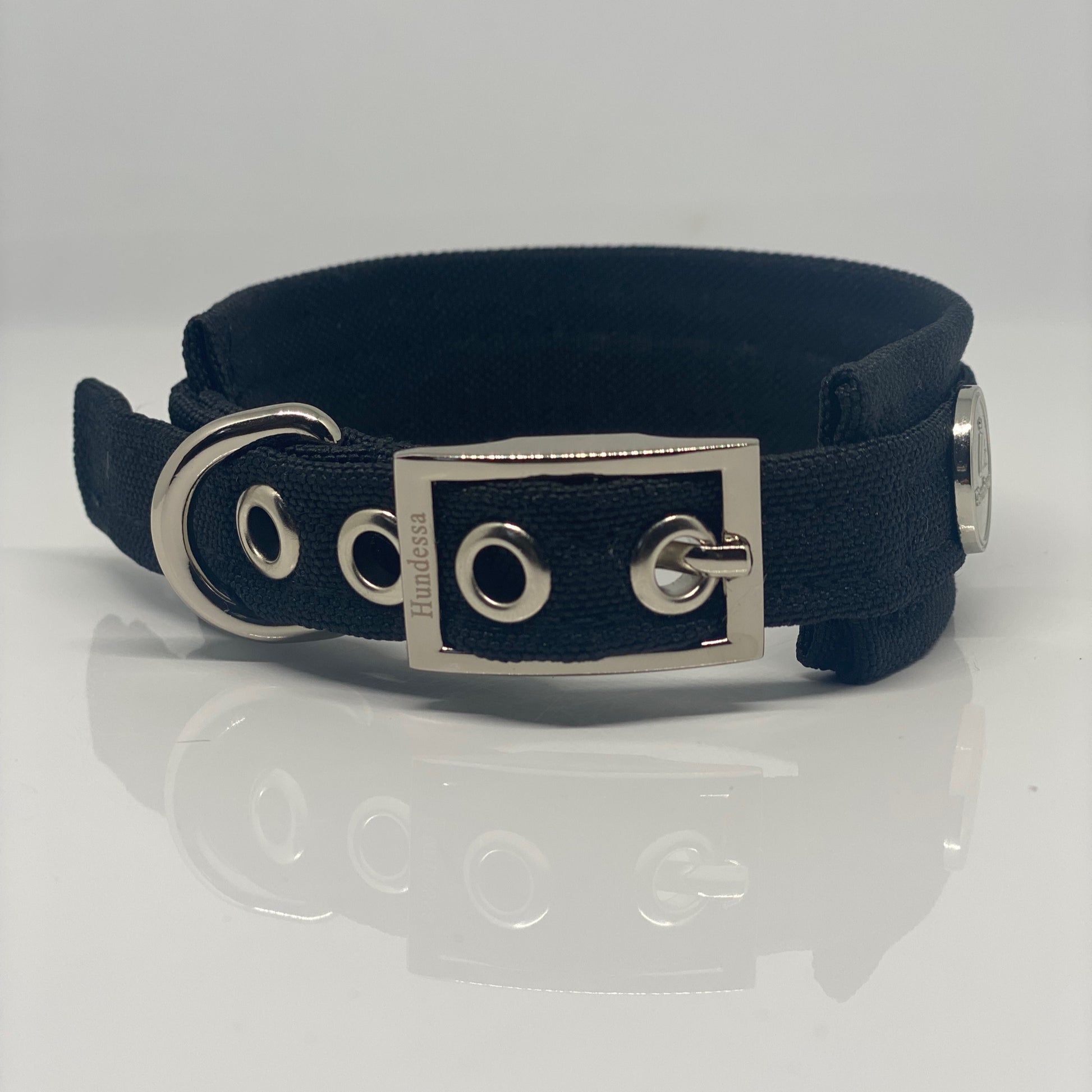 Unterlegtes Halsband BLACK – Ansicht 3
