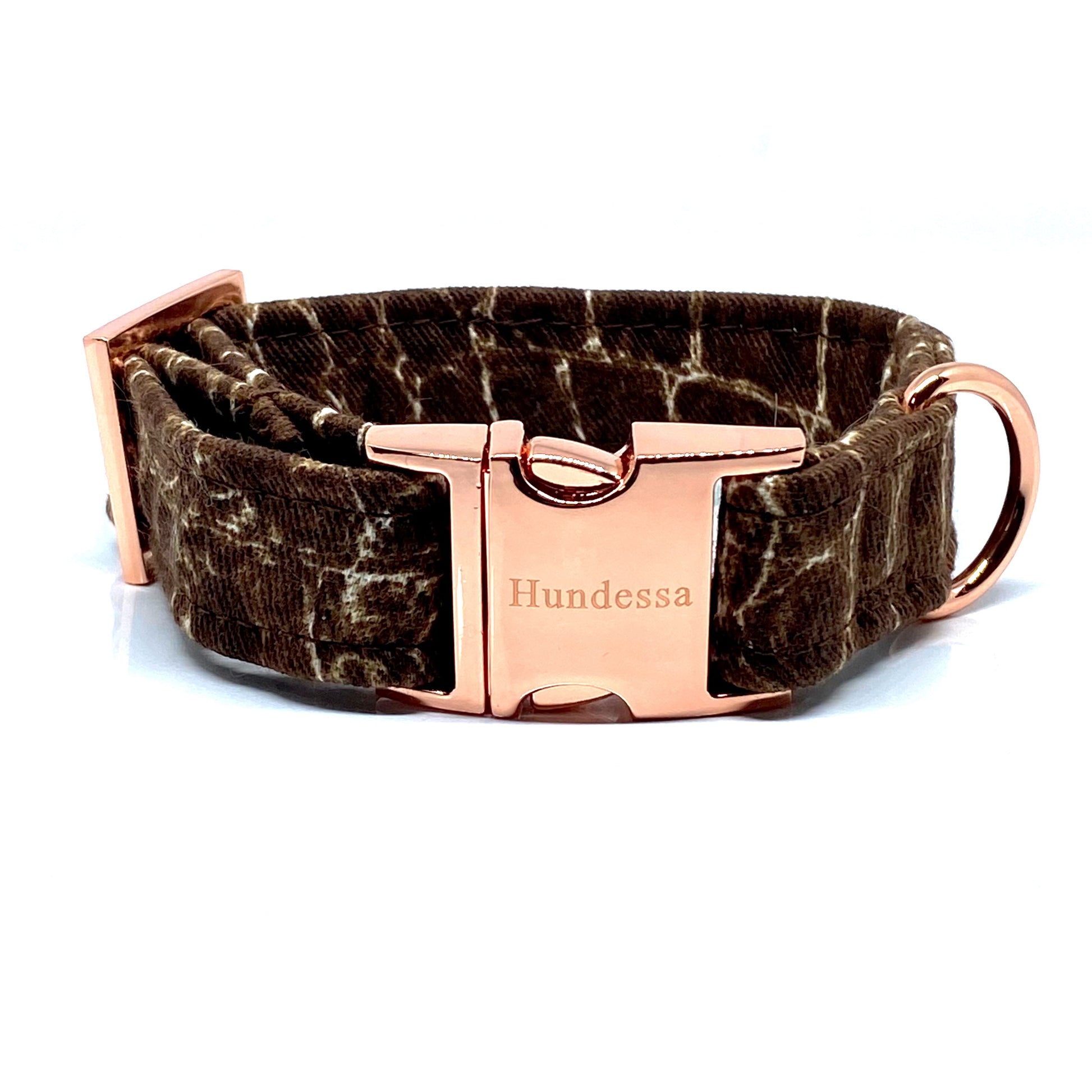 Halsband Klickverschluss KROKO