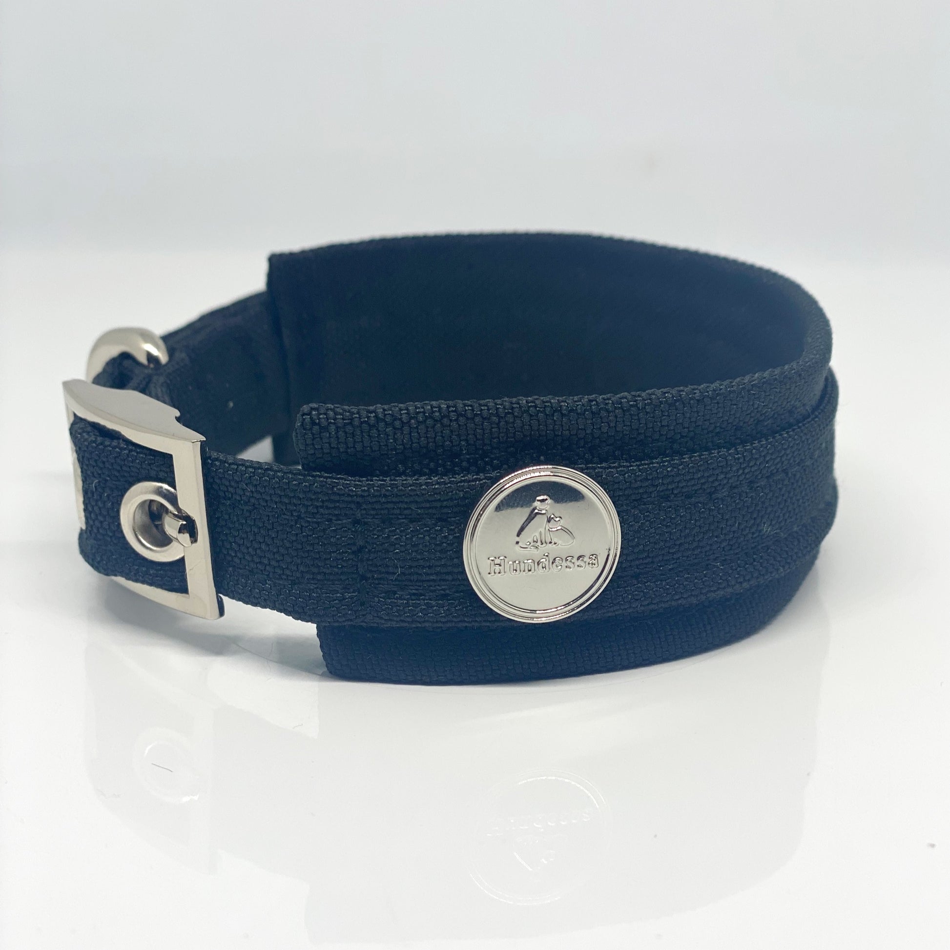 Unterlegtes Halsband BLACK – Ansicht 2