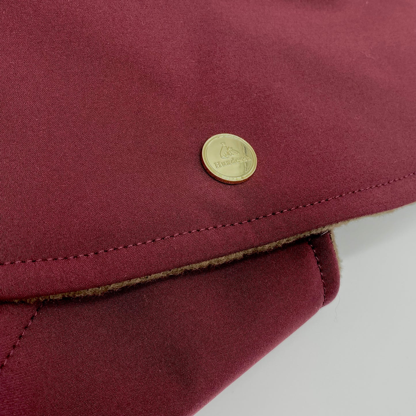 Hundemantel Softshell BORDEAUX – Ansicht 3