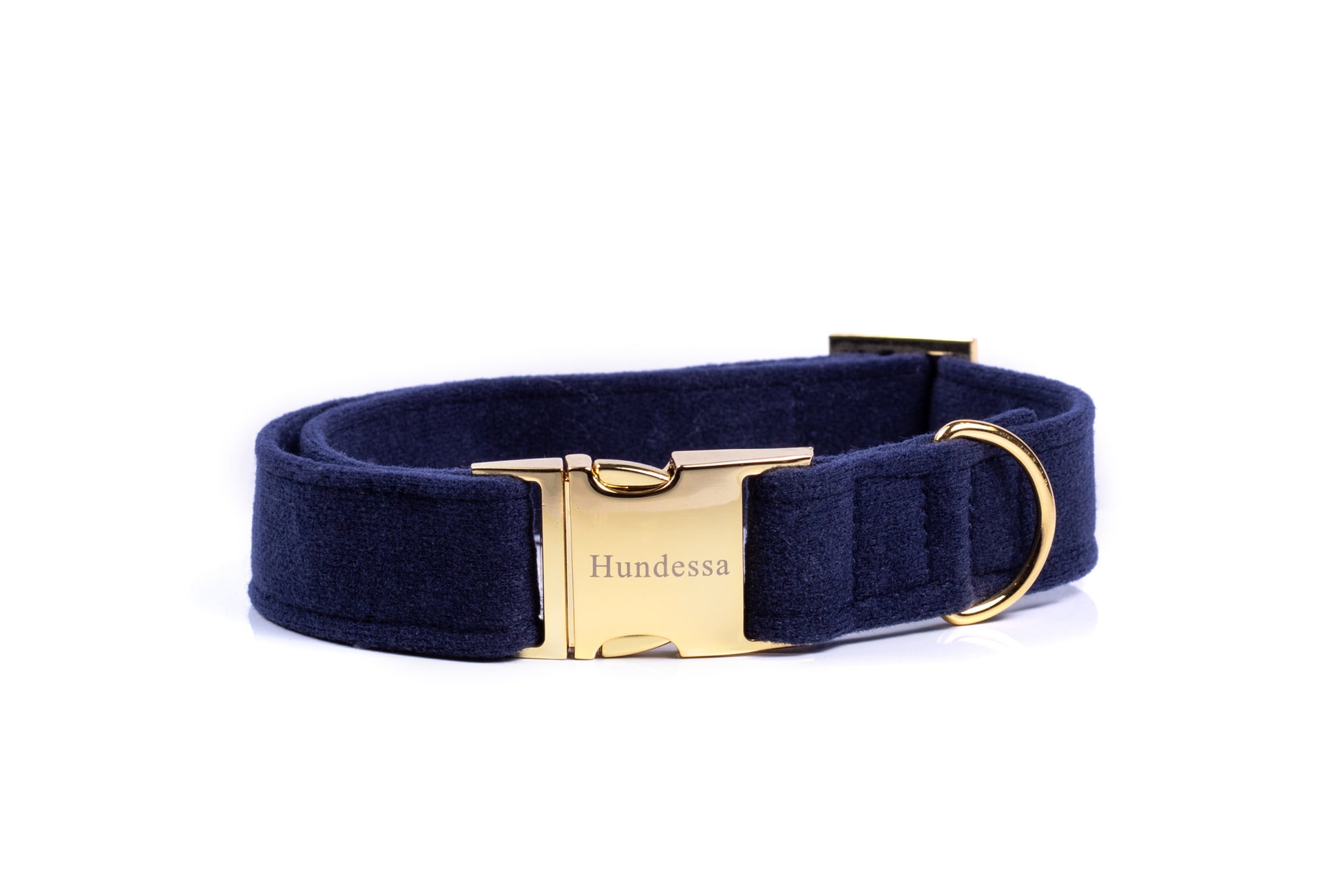 Halsband Klickverschluss NACHTBLAU