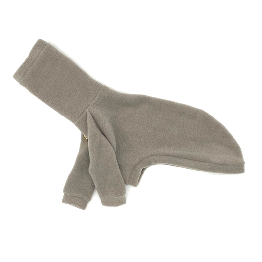 Pullover Fleece HELLGRAU – Ansicht 1