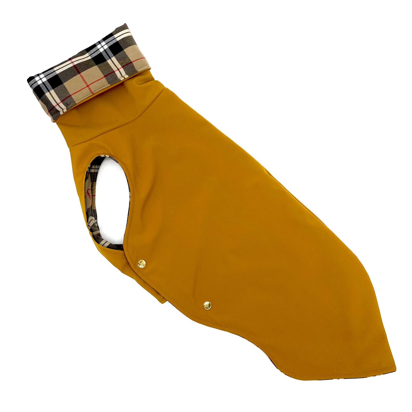 Hundemantel Softshell + KARO – Ansicht 1