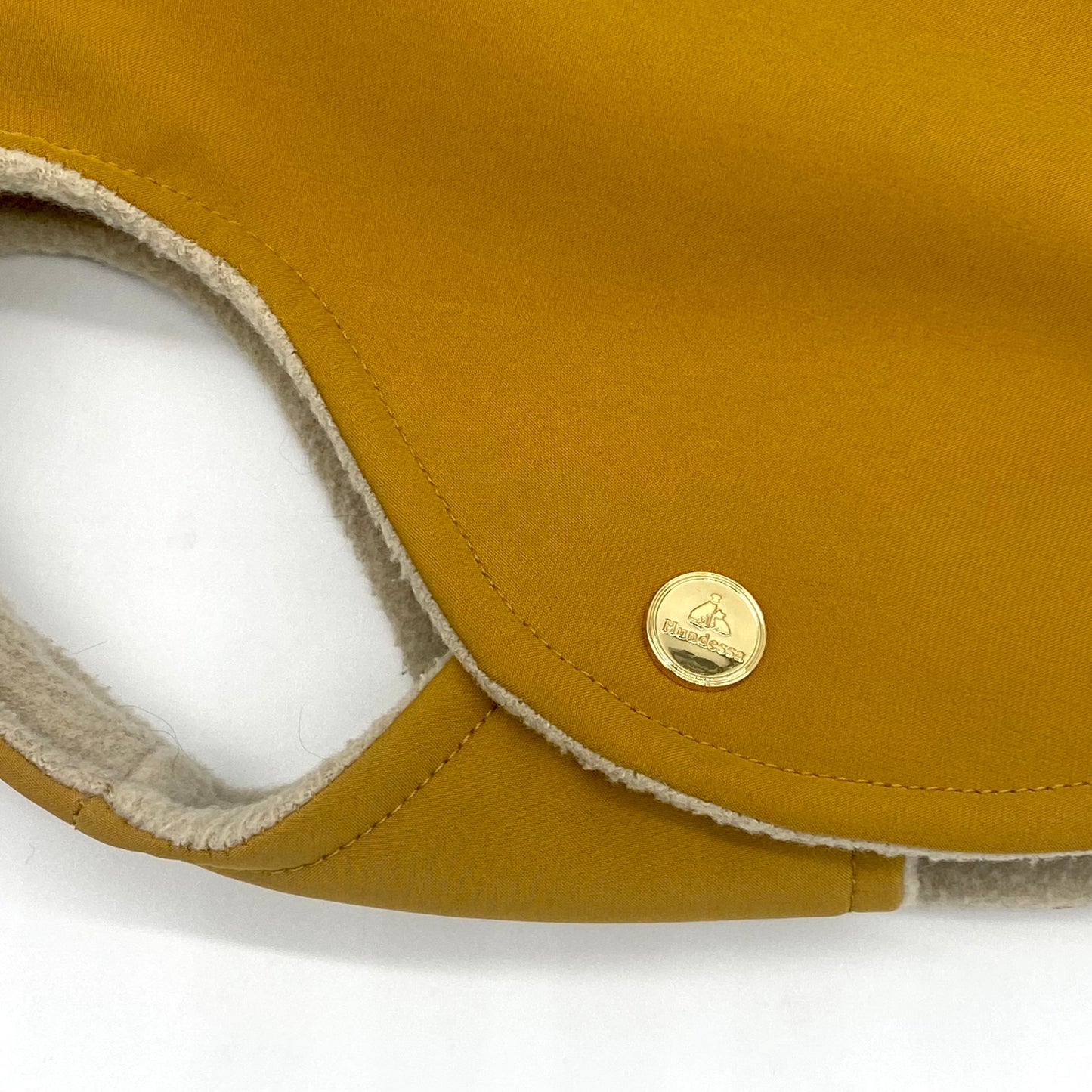 Iggy Hundemantel Softshell SENFGELB – Ansicht 2