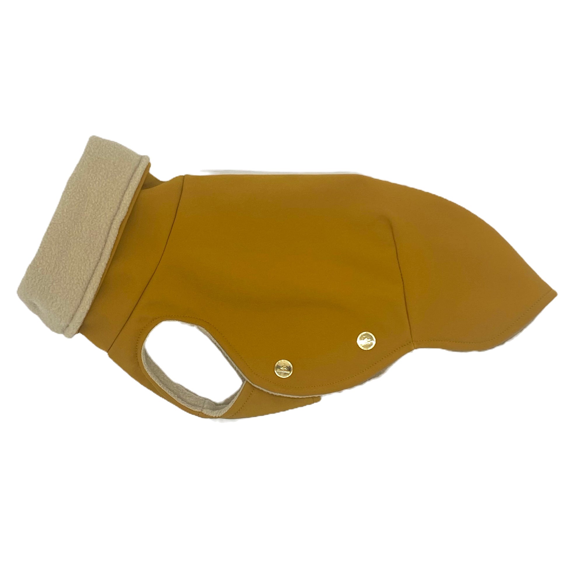 Iggy Hundemantel Softshell SENFGELB – Ansicht 1