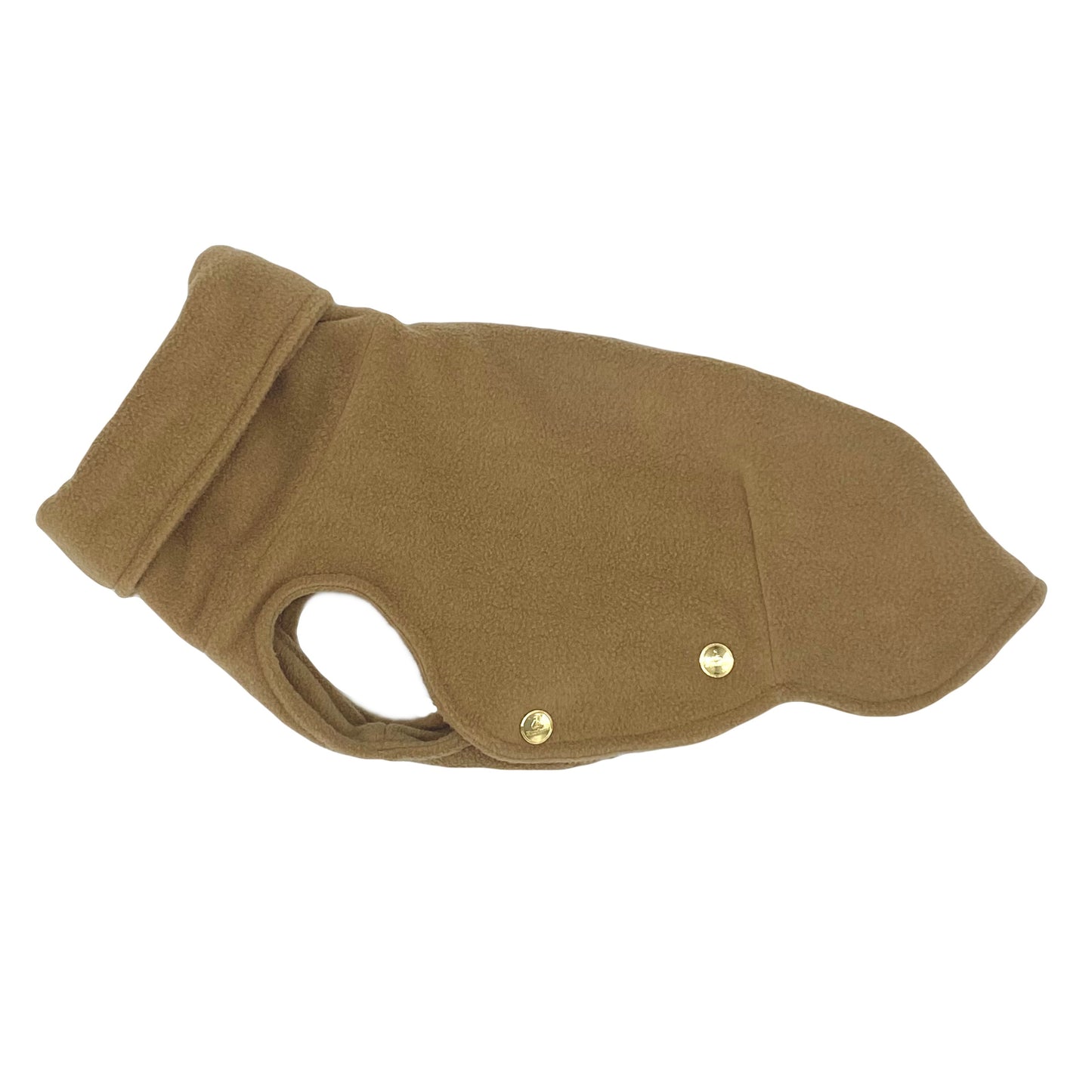 Iggy Fleece Mantel TOFFEE – Ansicht 1