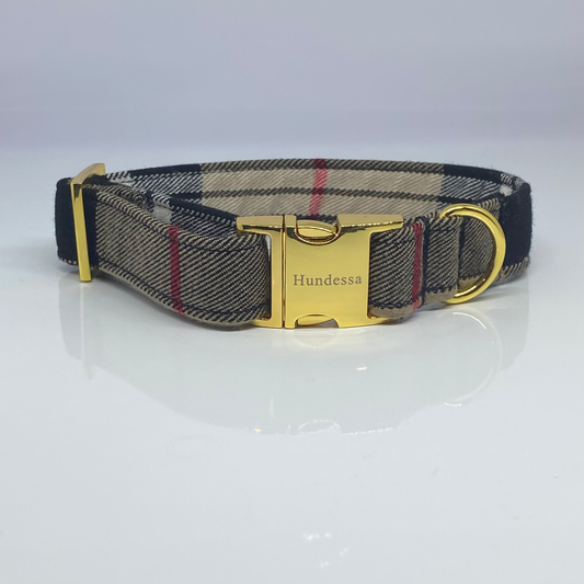 Halsband Klickverschluss KARO