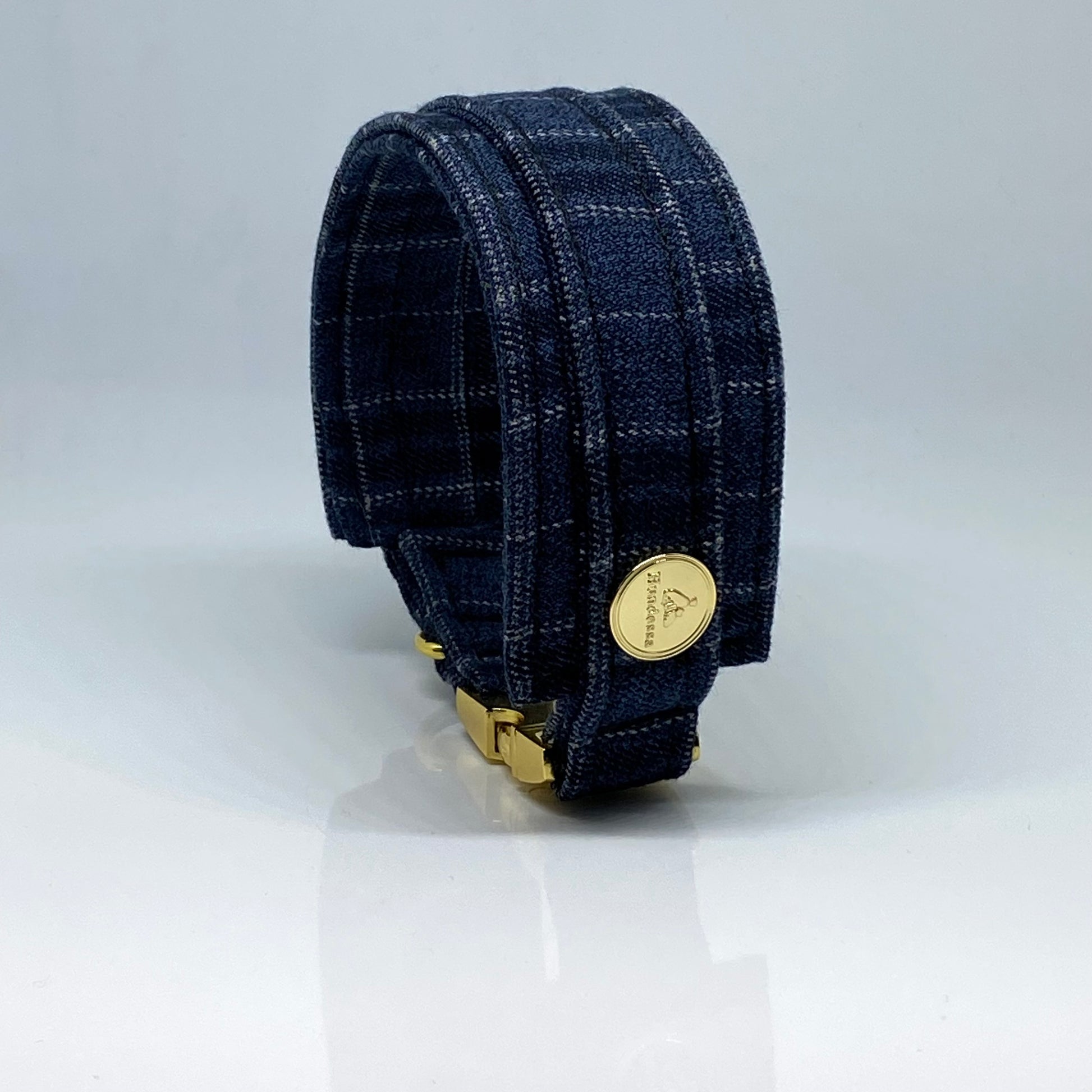 Unterlegtes Halsband MIDNIGHT CHECK – Ansicht 4