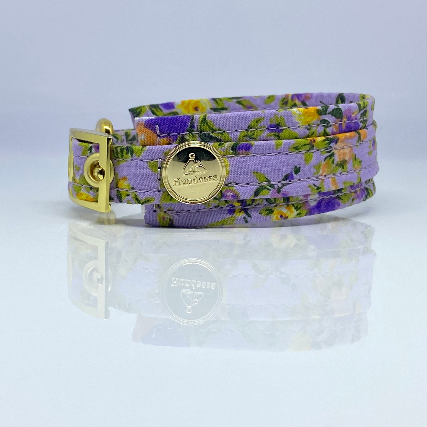 Unterlegtes Halsband PURPLE SUMMER – Ansicht 2